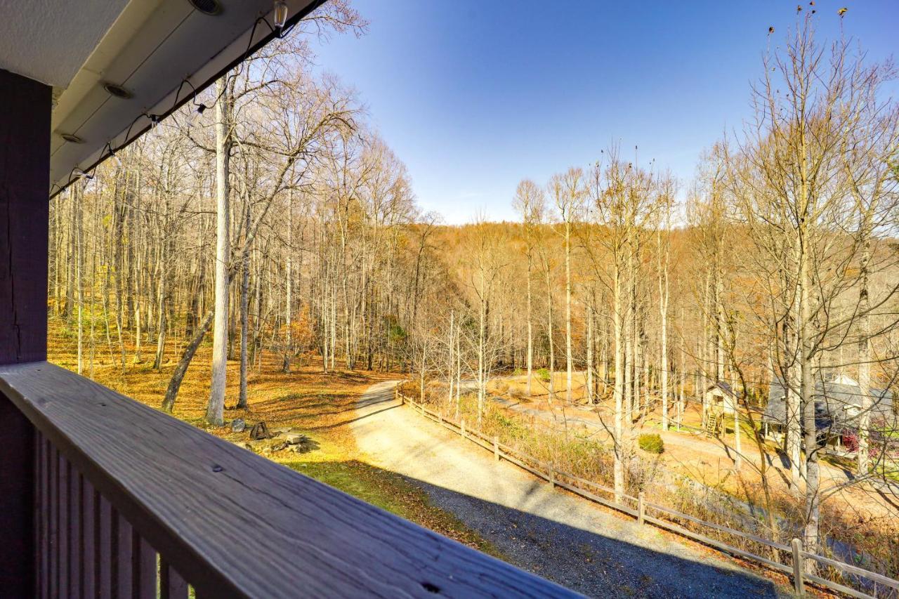 Pet-Friendly Spruce Pine Cabin With Private Fire Pit Bagian luar foto